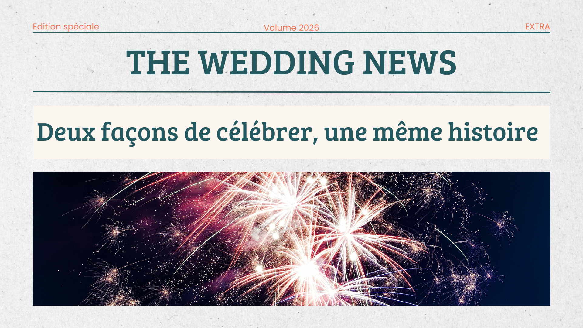 journal page de garde